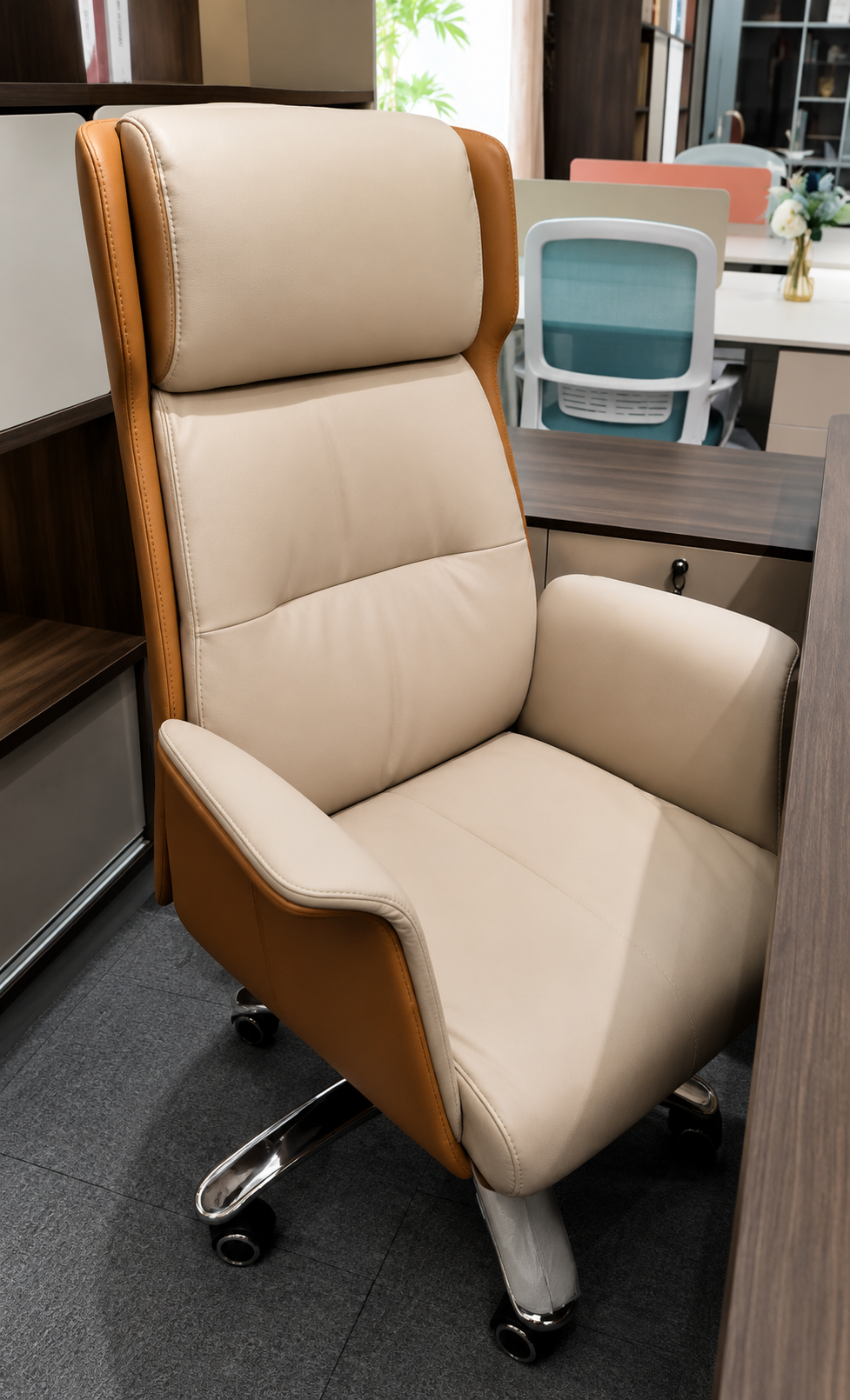 The Summit Two-Tone Executive Office Chair