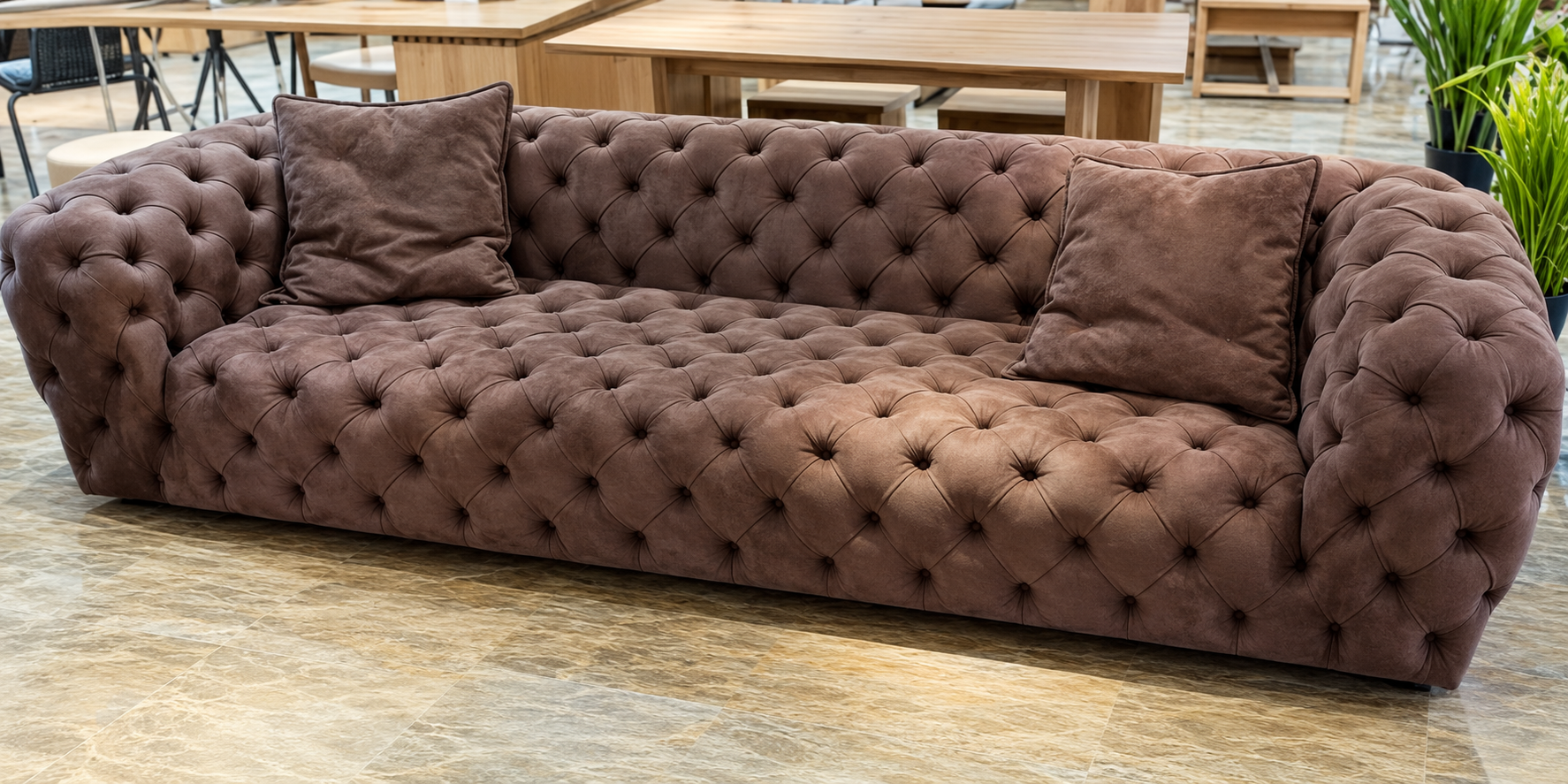 The Windsor Luxury Tufted Chesterfield Sofa